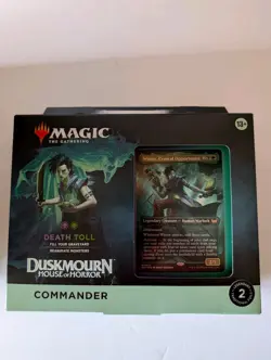 MTG Duskmourn: House of Horror Commander Deck - Death Toll *NEW Sealed* - Image 1
