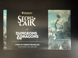 Lands of Forgotten Realms MTG Secret Lair Foil Edition - Image 2