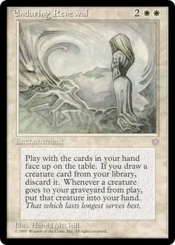 ENDURING RENEWAL x1 mtg NM Ice Age 1 Rare - Image 1