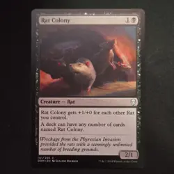 1x MTG NM Rat Colony - Dominaria - Image 3