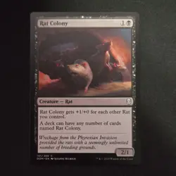 1x MTG NM Rat Colony - Dominaria - Image 5