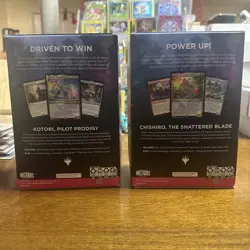 MTG Kamigawa: Neon Dynasty Commander Deck Set (2), Buckle Up/ Upgrades Unleashed - Image 3