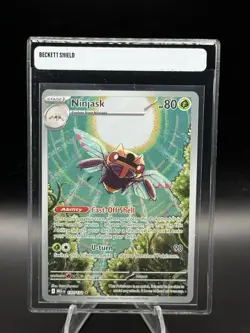 Pokemon TCG Ninjask Mega Evolutions 137/132 Illustration Rare - Image 1