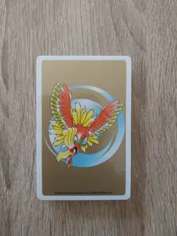 1999 Japanese Pokemon Poker Playing Cards Deck Sealed Gold Ho-Oh Set - Image 3