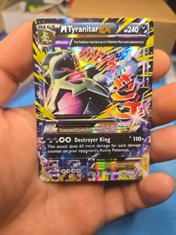 M Tyranitar EX 43/98 XY-Ancient Origins Holo 2015 Pokemon TCG LP - Image 1