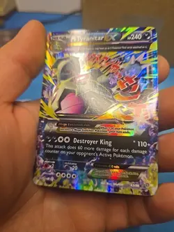 M Tyranitar EX 43/98 XY-Ancient Origins Holo 2015 Pokemon TCG LP - Image 4