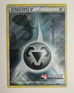 2011 POKEMON CALL OF LEGENDS STEELIX METAL ENERGY 95/95 PLAY! STAMPED HOLO NM D - Image 3