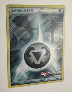 2011 POKEMON CALL OF LEGENDS STEELIX METAL ENERGY 95/95 PLAY! STAMPED HOLO NM D - Image 5