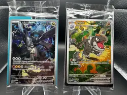 Pokemon Sealed ETB Promo Card Ascended Hero’s & Perfect Order N’s Zekrom Tyrunt - Image 1