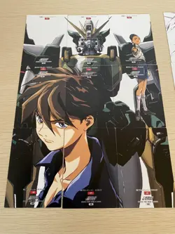 Gundam Chronicle Carddass Masters Wing Puzzle Card 3 Rare - Image 2