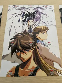 Gundam Chronicle Carddass Masters Wing Puzzle Card 3 Rare - Image 3