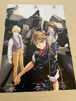 Gundam Chronicle Carddass Masters Wing Puzzle Card 3 Rare - Image 4