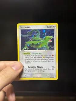 Pokemon TCG Rayquaza EX Deoxys 22/107 Holo Holo Rare - Image 1