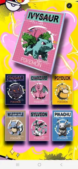 7 Boxes Kado Pokemon Art Boards Box (42 Boards) New Sealed Non-TCG - Image 5