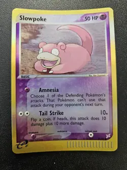Pokemon EX Team Magma vs Team Aqua Slowpoke Reverse Holo 45/95 EXCELLENT - Image 1