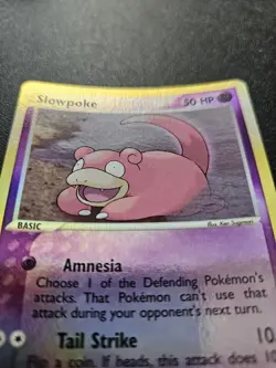 Pokemon EX Team Magma vs Team Aqua Slowpoke Reverse Holo 45/95 EXCELLENT - Image 3