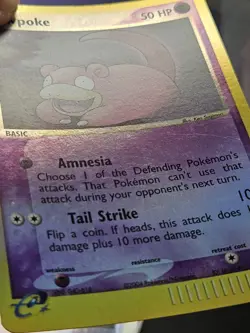 Pokemon EX Team Magma vs Team Aqua Slowpoke Reverse Holo 45/95 EXCELLENT - Image 4