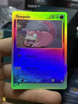 Slowpoke 45/95 EX Team Magma Team Aqua 2004 Reverse Holo e-Series Pokemon Card - Image 3