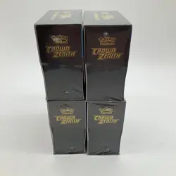 Lot of (4) Pokemon TCG Crown Zenith Elite Trainer Boxes SEALED ETB - Image 3