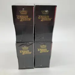 Lot of (4) Pokemon TCG Crown Zenith Elite Trainer Boxes SEALED ETB - Image 4