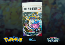 Pokemon S&V Temporal Forces Build & Battle Display Box Factory Sealed WPET62 - Image 1
