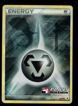 2011 POKEMON CALL OF LEGENDS STEELIX METAL ENERGY 95/95 PLAY! STAMPED HOLO NM E - Image 1