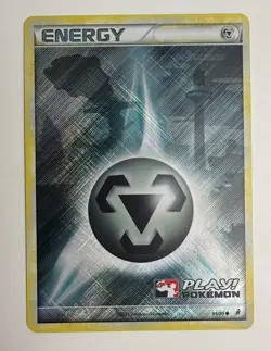 2011 POKEMON CALL OF LEGENDS STEELIX METAL ENERGY 95/95 PLAY! STAMPED HOLO NM E - Image 3