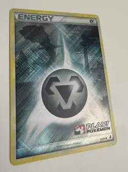 2011 POKEMON CALL OF LEGENDS STEELIX METAL ENERGY 95/95 PLAY! STAMPED HOLO NM E - Image 4