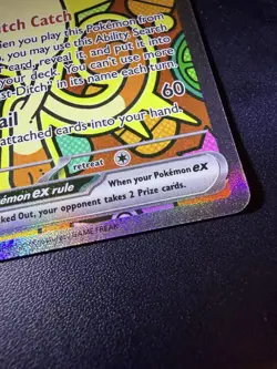 Pokemon Meowth ex 121/088 SIR Perfect Order Pack Fresh Near Mint!!! - Image 3