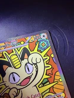 Pokemon Meowth ex 121/088 SIR Perfect Order Pack Fresh Near Mint!!! - Image 5