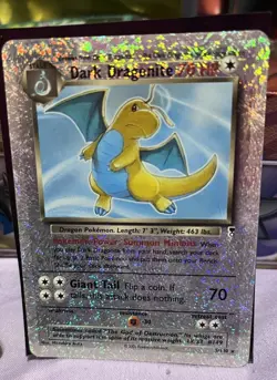 Pokemon Dark Dragonite Legendary Collection 5/110 Reverse Holo Rare 70 HP 2002 - Image 1