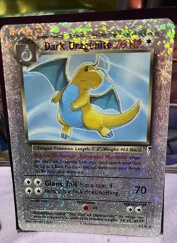 Pokemon Dark Dragonite Legendary Collection 5/110 Reverse Holo Rare 70 HP 2002 - Image 2