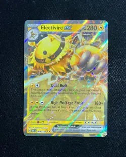 2025 Pokemon TCG English Destined Rivals DRI EN 069/182 Electivire ex Holo EK78 - Image 1