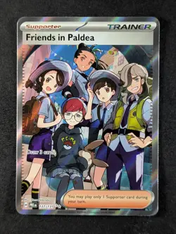 2025 Pokemon FRIENDS IN PALDEA #137/131 Prismatic Evolutions Full Art Holo ENG - Image 1