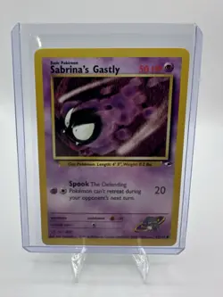 Sabrina’s Gastly 93/132 - Gym Heroes - Vintage 1999-2000 - Pokemon TCG - Image 3