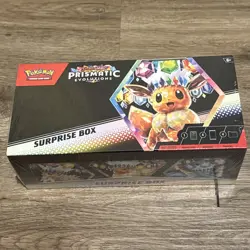 Pokemon TCG Prismatic Evolutions Surprise Box New Sealed - Image 1