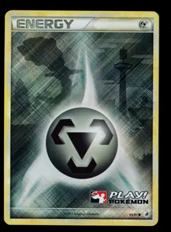 2011 POKEMON CALL OF LEGENDS STEELIX METAL ENERGY 95/95 PLAY! STAMPED HOLO NM F - Image 1