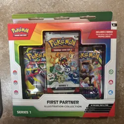 Pokemon TCG First Partner Illustration Collection Series 1 New Sealed 💎👀📈 - Image 1