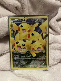 Pokemon Pikachu Full Art Holo Generations Radiant RC29/RC32 Basic HP60 2016 - Image 1