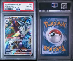 Pokemon TCG Baxcalibur Holo Illustration Rare Card Paldea Evolved 210/193 PSA 10 - Image 3
