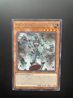 Yugioh Ancient Gear Frame LED2-EN030 Rare 1st Edition LP/MP - Image 1