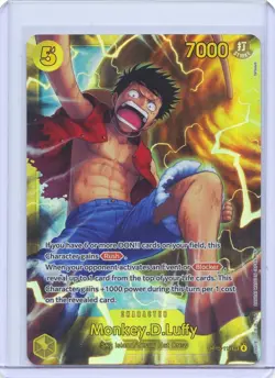 🏴‍☠🔥 Monkey D. Luffy OP15-119 SEC Foil Near Mint | Adventure on Kami’s Island - Image 1