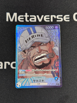 One Piece Awakening of New Era OP05-041 Leader Sakazuki Alt Art Japanese - Image 1