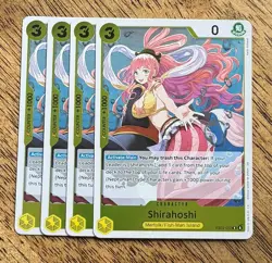 Shirahoshi EB03-052 Extra Booster: One Piece Heroines Edition Foil, X4 (Playset) - Image 1