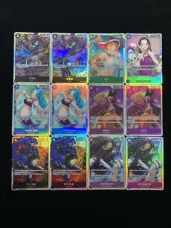2025 One Piece S-Chinese Boa Hancock Nami Foxy SR Holo Lot*12 LU57 - Image 1
