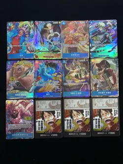 2025 One Piece S-Chinese Marshall D. Teach Dracule Mihawk SR Holo Lot*12 LU57 - Image 1