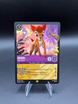 Bambi - Little Prince 63/204 Legendary Lorcana Reign Of Jafar - Image 1