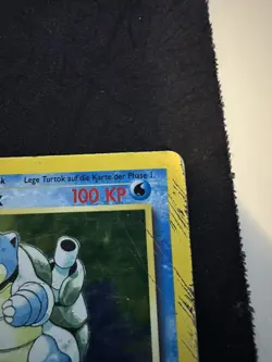 Blastoise Base Set 2/102 Rare German Pokemon Card - Image 3