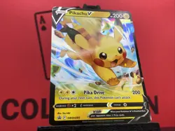 Pikachu V SWSH285 2023 Pokemon TCG Card Promo Ultra Holo Rare Card NM HOLO - Image 4