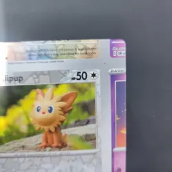 Pokemon TCG NFC Errror Miscut Card Lillipup 170/197 Reverse Holo Obsidian Flames - Image 5